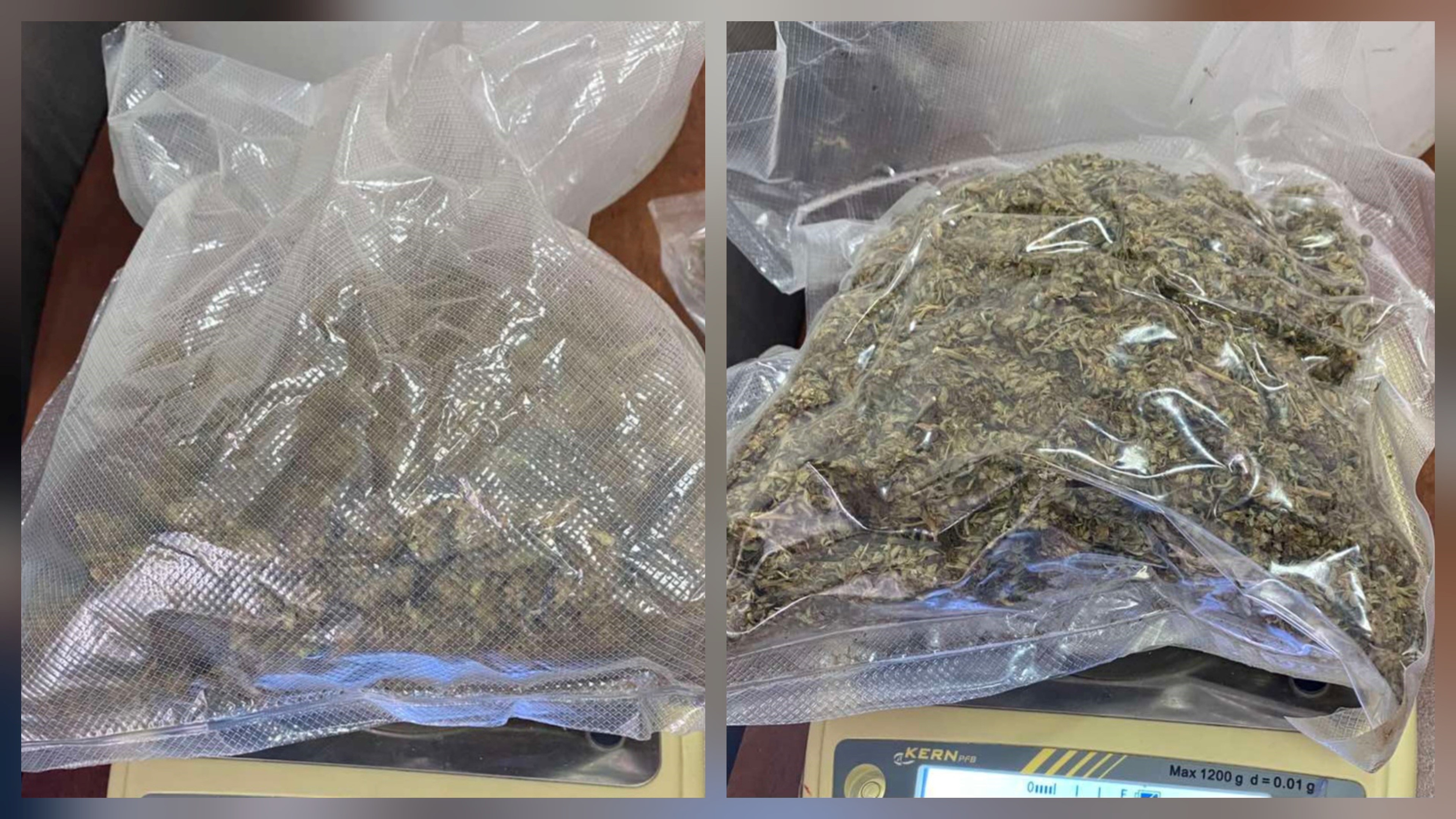 Kod lica pronađeno 370 grama marihuane i oružje